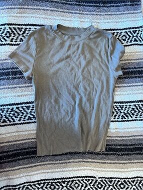 Olive Green Kids Short-Sleeve Tee